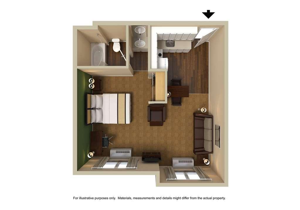 Extended Stay America Suites - Memphis - Wolfchase Galleria Rum bild